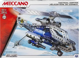 ERECTOR - Tactical Copter Combat Helicopter  Building set by Meccano - $85.09