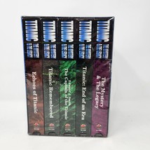 Titanic: The Mystery &amp; The Legacy VHS Tapes 5-Tape Set Made in USA - £5.38 GBP