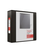 4&quot; Staples Standard View Binder with D-Rings Black 976181 - $22.99