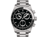 Tissot PR516 Chronograph 40 MM Black Dial SS Quartz Watch - T149.417.11.... - £349.05 GBP