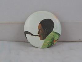 Vintage Fashion Pin - Saxaphone Jazzman - Celluloid Pin  - $15.00