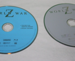 World War Z Blu Ray And DVD Movie Loose - $8.90