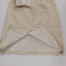 Worth RN#105896 Women's Cream Wool Blend Rear Zipper & Slit Pencil Skirt Size 6 image 15