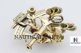 NauticalMart Titanic Memorabilia Brass 5&quot;Sextant - £47.41 GBP