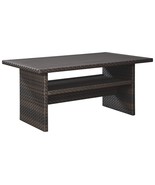 Easy Isle - Dark Brown / Beige - RECT Multi-Use Table - $6,457.12 MXN
