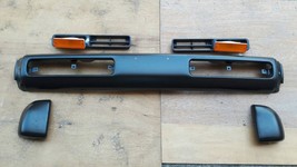 Black Front Bumper Set 7pcs For Nissan 93-95 D21 Hardbody Pathfinder imperfect - £93.41 GBP