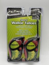 Kawasaki Sports Walkie Talkies w/ Belt Clip, Morse Code 200 ft. Range Radio toy - £8.27 GBP