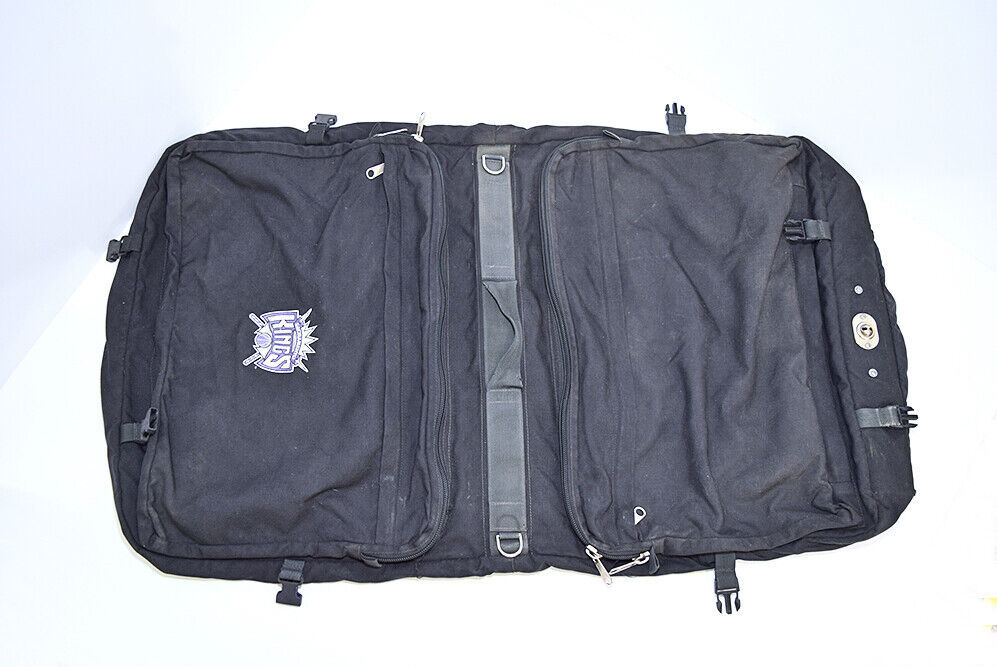 NBA Sacramento Kings Official Garment Bag Coach Luggage Suitcase * Bushw... - $51.43