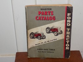 Vintage 1952 Ford Tractor Master Parts Catalog 1939-1953 - $23.76