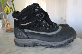 KHOMBU Thermalite Mens Waterproof Hiking Black Boots Size 13 (11.5 inch inside) - £18.98 GBP