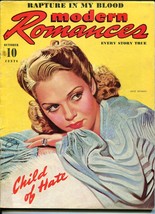 Modern Romances 10/1939-Dell-Jane Wyman-Earl Christy-lurid stories-GOOD - £44.66 GBP