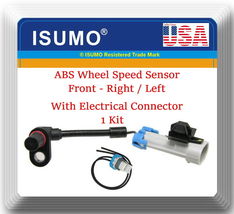 ABS Wheel Speed Sensor W/Connector Front L/R Captiva Equinox Torrent VUE XL7 - £9.57 GBP