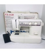 BROTHER VX-1120 Free Arm Sewing Stitching Machine In Box W/ Manual - Tested - $1,018.83 MXN