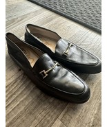 Sam Edelman Loraine Black Women&#39;s Loafers Size 4.5 Casual Leather Slip On - €20,63 EUR