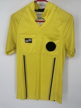 Official Sports Men&#39;s Large Soccer Referee USSF Pro Jersey Shirt Yellow ... - $244.56 MXN