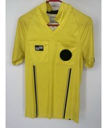 Official Sports Men&#39;s Large Soccer Referee USSF Pro Jersey Shirt Yellow ... - $244.37 MXN