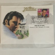 Elvis Presley First Day Cover Vintage January 8 1993 Memphis Tennessee - £5.20 GBP