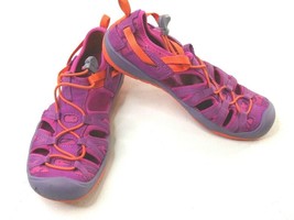 Keen Moxie Sandals Purple Wine/Nasturtium Washable Shoes 1016353 Girls EU34 US 2 - £19.90 GBP