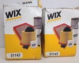 2 WIX Oil Filter 51143 for Chevy Suburban Express Van 2-10 Series SaVana... - £22.15 GBP