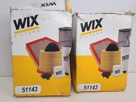 2 WIX Oil Filter 51143 for Chevy Suburban Express Van 2-10 Series SaVana Malibu  - £21.78 GBP