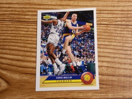 1992-93 Upper Deck McDonald&#39;s Basketball #P14 Chris Mullin Golden State Warriors - £1.18 GBP
