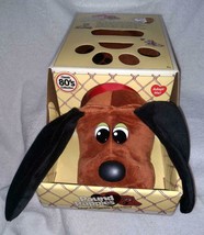 Pound Puppies Reddish Brown with Black Spots Dog with Long Ears 14.5&quot;L Plush New - £24.29 GBP