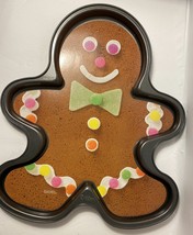 Wilton Nonstick Gingerbread Boy Cookie Pan Part# 2105-8128 - £12.55 GBP