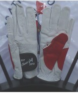 Classic Golf  Glove  Left Hand Red White Only Ladies   Free Masters Ball... - $23.23 CAD