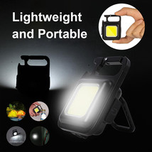 Outdoor USB Mini Alloy Keychain Light Home Emergency Night Light Car Repair Ligh - £13.10 GBP