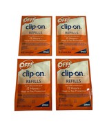 OFF! Clip-On Mosquito Repellent Refills 4 Refills Fits ORIGINAL Model On... - $32.41 CAD