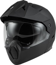 FLY RACING Odyssey Adventure Modular Helmet, Matte Black, X-Small - £220.29 GBP