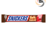 12x Packs Snickers Original Chocolate King Size Candy Bars | 2 Bars Per ... - $30.50