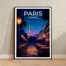 Paris Travel Poster, France Wall Art, France Print, Eiffel Tower Poster, Eiffel  - £14.42 GBP+