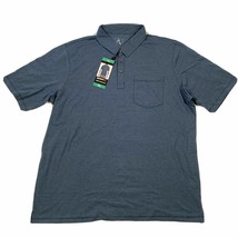 Gerry Short Sleeve Polo Shade Blue Heather ,  Size Medium - £13.47 GBP