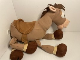 Toy Story Pixar Bullseye Horse Plush 16&quot; Disney Store Stuffed Animal - £8.92 GBP