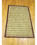 AUTHENTIC HANDMADE NEPALESE HAMADAN SILK RUG 4 x 6, LA390 - $6,495.42 MXN