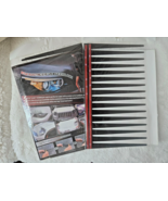2 Pcs 3D Charming Black False Eyelashes  Eye Lash Sticker Headlight Deco... - $282.72 MXN