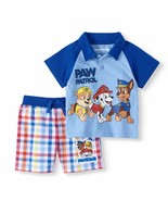 Paw Patrol Baby Boy Polo Shirt &amp; Shorts, 2pc Outfit Set - £11.80 GBP