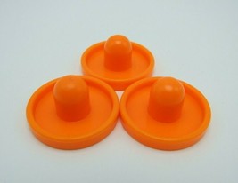 Tinkertoy 3 End Caps Orange Replacement Parts Plastic Tinker Toy Pieces - £2.00 GBP