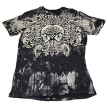 Affliction x UFC Fedor/Barnett Trilogy Skull Wings Graphic T-Shirt Size ... - $247.50
