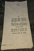 The House Gurney’s Linen Seeds and Trees Bag Yankton, South Dakota 23&quot; x... - £20.26 GBP