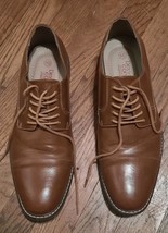 Dexter Comfort Memory Foam Brown Dress Shoes Men&#39;s  10 - £15.26 GBP