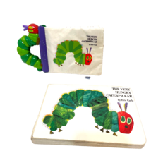 Eric Carle The Very Hungry Caterpillar Lot 2 Board Book and Fabric Crinkle Book - £9.85 GBP