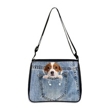 Cute boy Dog/Cat Handbag  Kawaii Pocket Dog Girl Fashion  bag Messenger Bag Lady - £119.66 GBP