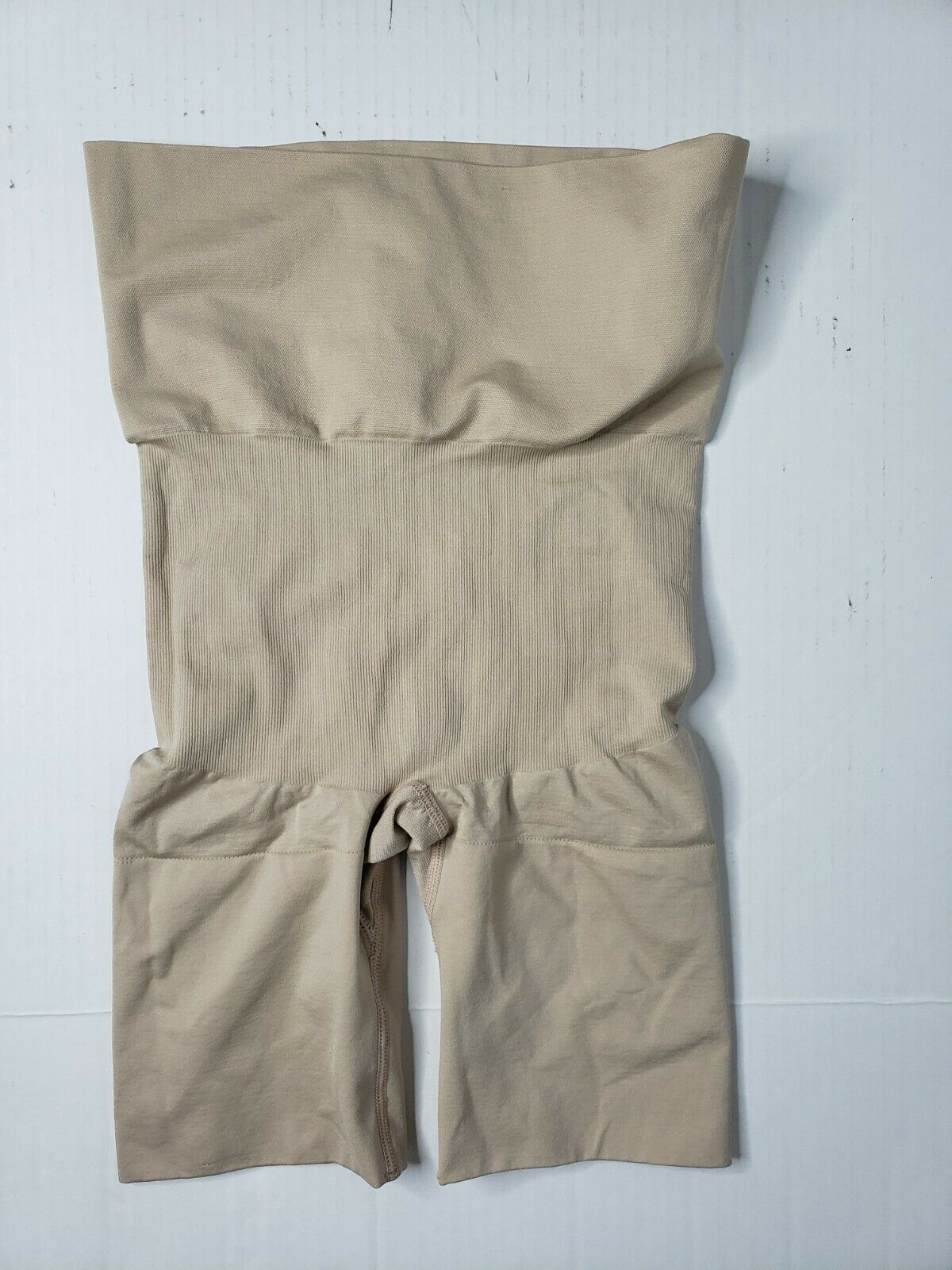 New New MeMoi High Waisted Thigh Shaper Nude Size M - $15.84