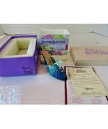 RAINE WILLITTS 1999 JUST THE RIGHT SHOE MINI COLLECTIBLE THE WAVE COA BOXED - $181.34 MXN