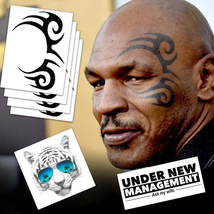 Fashiontats Mike Tyson Tribal Design Temporary Tattoos (9sheet) | plus BONUS Tig - $22.42