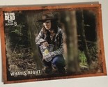 Walking Dead Trading Card #61 Chandler Riggs Carl Grimes Orange Background - £1.56 GBP