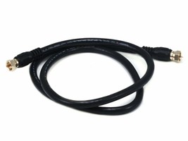 RG6 Quad Shield CL2 Coaxial Cable with F Connector - $11.93