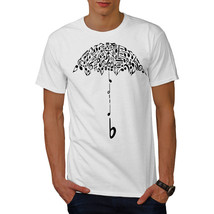Wellcoda Umbrella Note Music Music Mens T-shirt,  Graphic Design Printed Tee - £14.63 GBP+